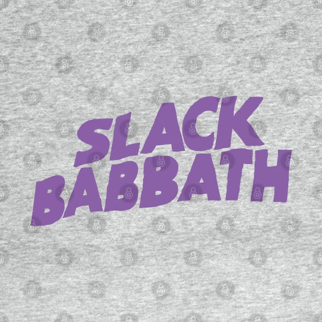 SLACK BABBOTH Heavy Metal Parody Off Brand Knock Off Boot by blueversion